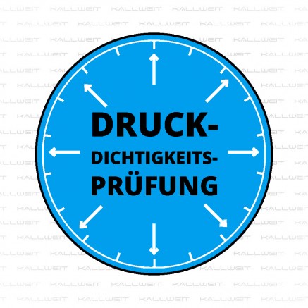 Druckdichtigkeitsprüfung