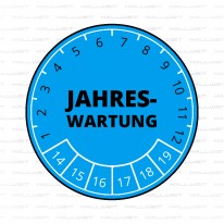 Jahreswartung (gem. Garantiebedingungen)