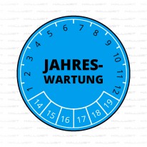 Jahreswartung (gem. Garantiebedingungen)